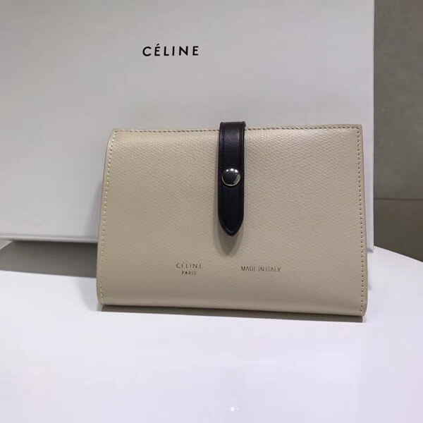 2016/17AW セリーヌ コピー 財布 コレクション セリーヌ Strap ミディアム財布